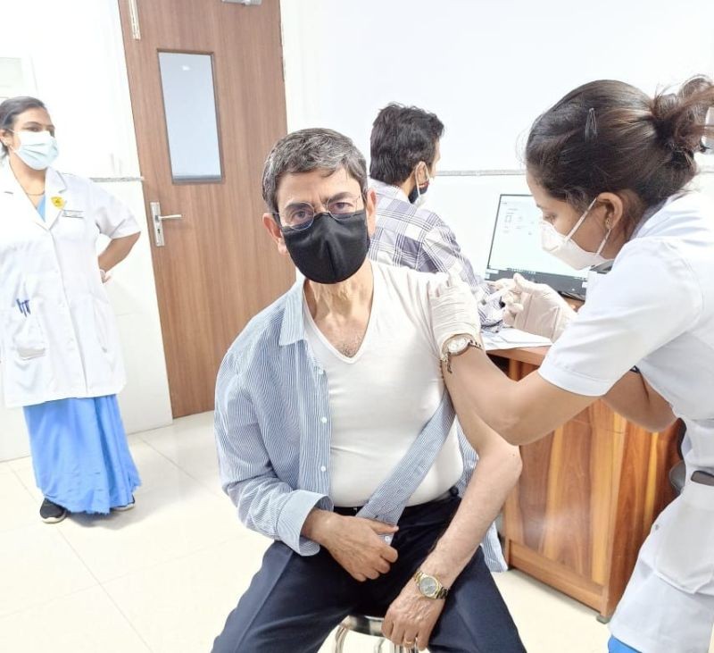Nagaland Governor R N Ravi took the first dose of indigenously produced Covaxin at AIIMS in New Delhi on March 2. He thanked the Indian scientists for the ‘wonderful gift to humanity’ and hoped that people of Nagaland will take adequate advantage of the vaccine and help the country in defeating COVID-19 for good. (Photo Courtesy: PRO to Governor)