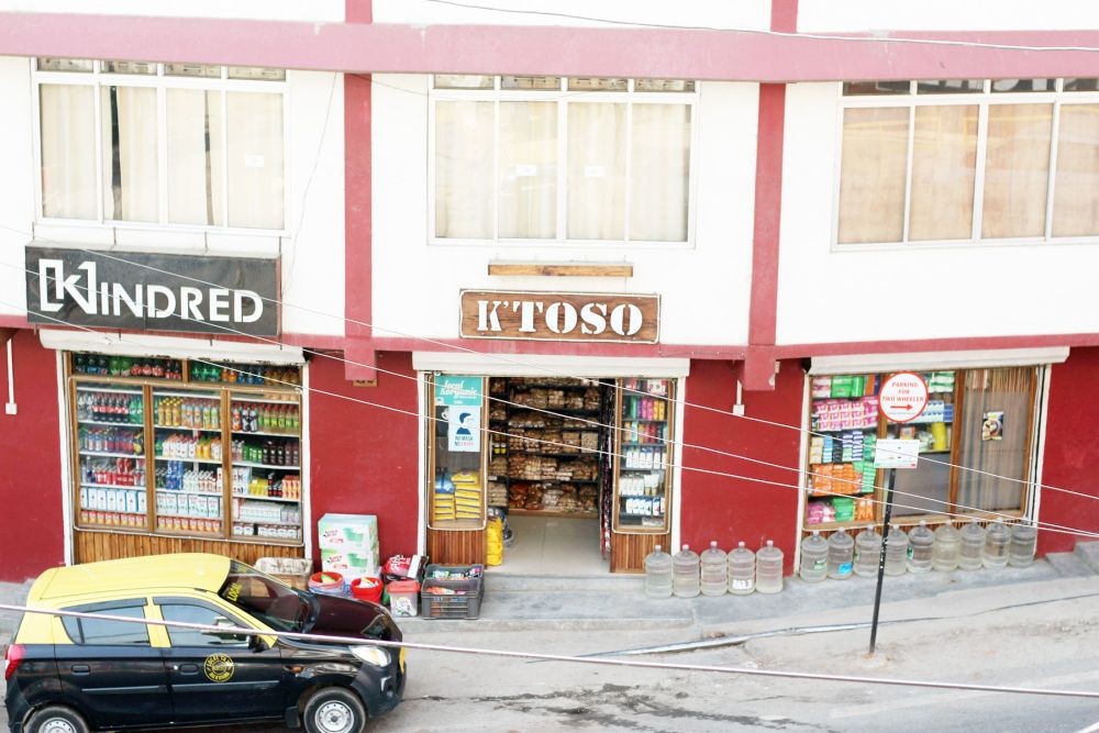 K’toso provisional store located at Jail Colony, Kohima. (Photo Courtesy: Weku Kapfo)