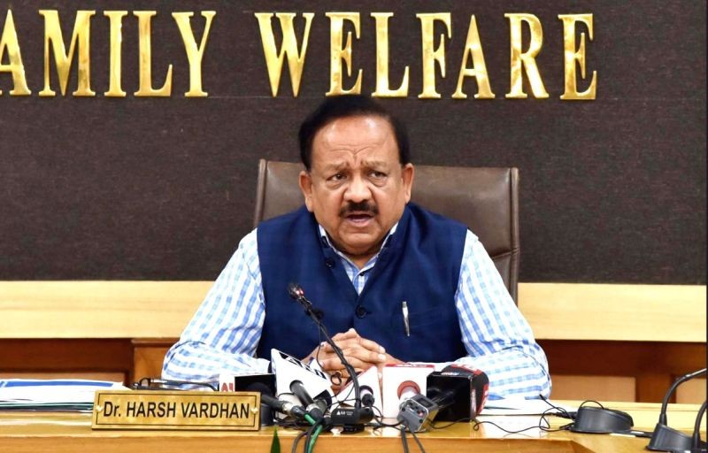 Union Health Minister Harsh Vardhan (IANS/PIB Photo)