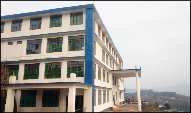 A partial view of District Hospital, Kiphire. (Morung Photo)