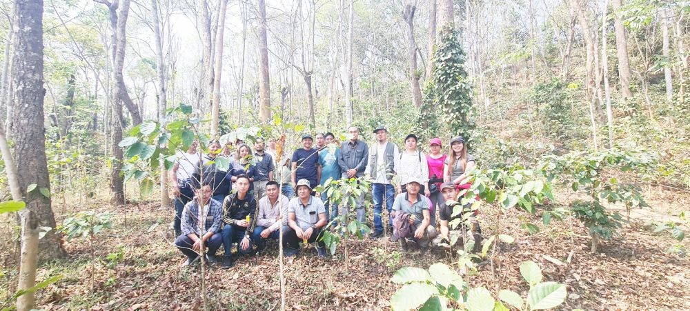 LRD team of Wokha, Phek and Zunheboto during the two-day field visit held on March 22 and 23.