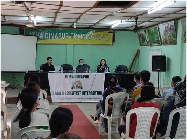 A farmer-scientist interaction programme was held at ATMA Training Hall, Dimapur on March 16.
