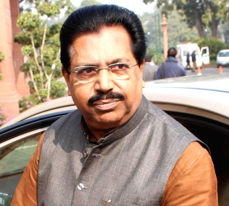 Former Congress leader P.C. Chacko.  (IANS Photo)