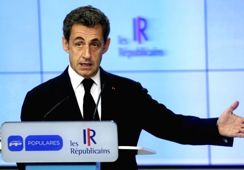 French former President Nicolas Sarkozy. (IANS File Photo)