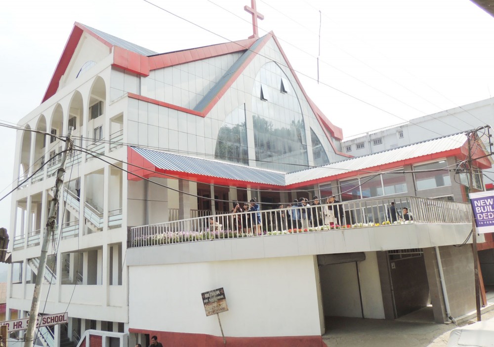 New church building of Mao Baptist Church Kohima dedicated on February 10. (Morung Photo)