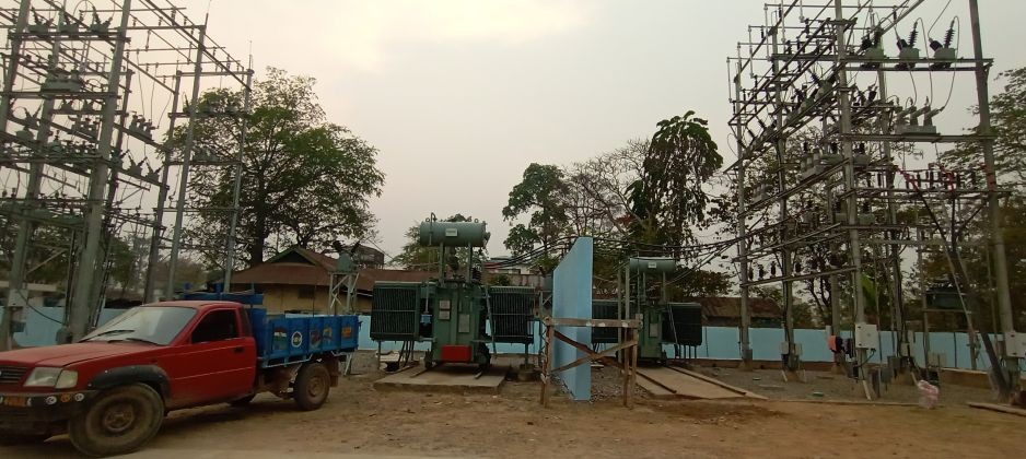 The new 33/11 sub-station at Forest colony in Dimapur, which will be inaugurated on March 22. (Morung Photo)