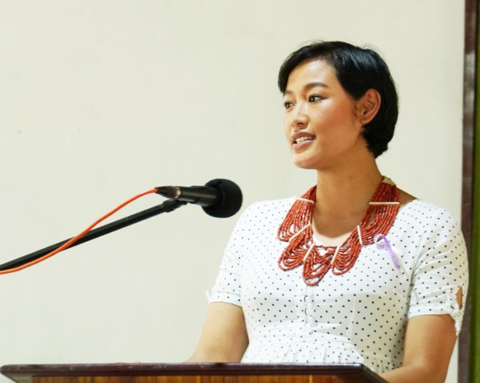 Model and entrepreneur, Ketholeno Kense Vihienuo.