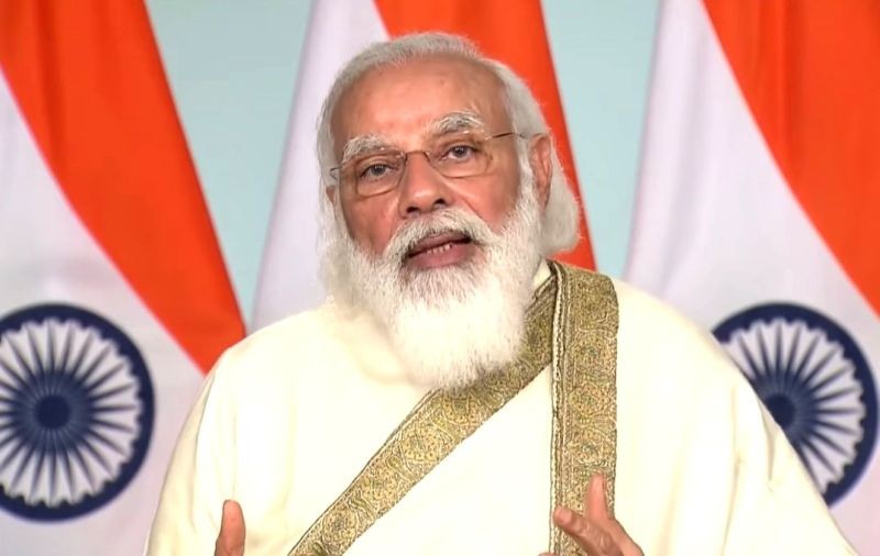 Prime Minister Narendra Modi . (IANS Photo)