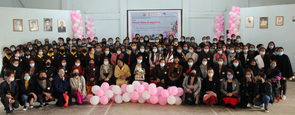 Participants of International Women’s Day 2021 at Chozuba on March 8.