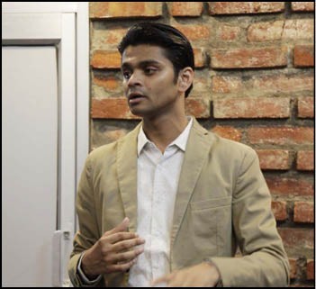 Business head, ZO Cosmoceuticals & Aesthetics, Mukesh Mehta, giving an overview of the Zo Skin Health range of products during the launch of the products at Clinical Spa, Family Health Clinic on April 6. (Morung Photo)