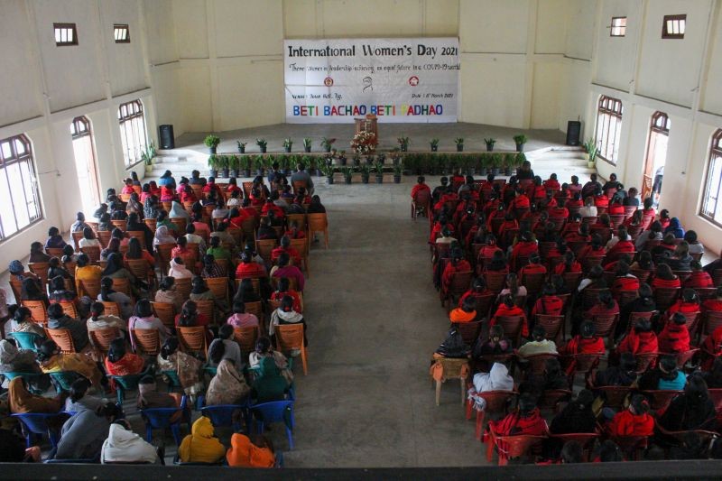 The International Women’s Day programme underway in Tuensang on March 8. (Morung Photo)