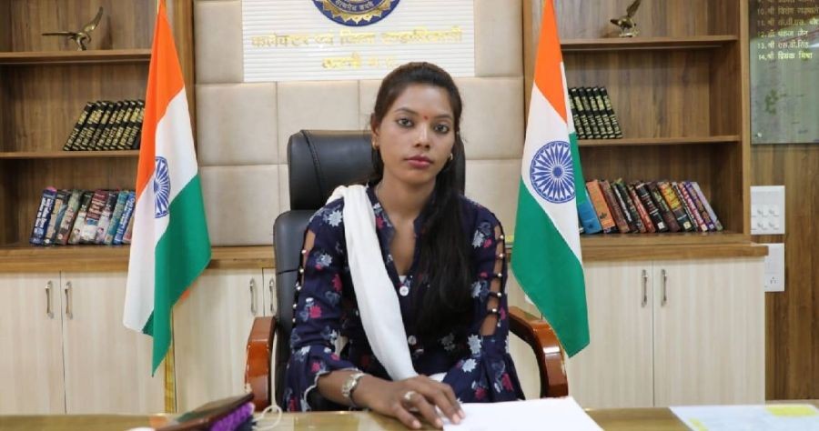 Archana Kewat became a day-long collector in Katni. (IANS Photo)