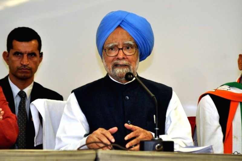 Former Prime Minister and Congress leader Manmohan Singh. (IANS File Photo)
