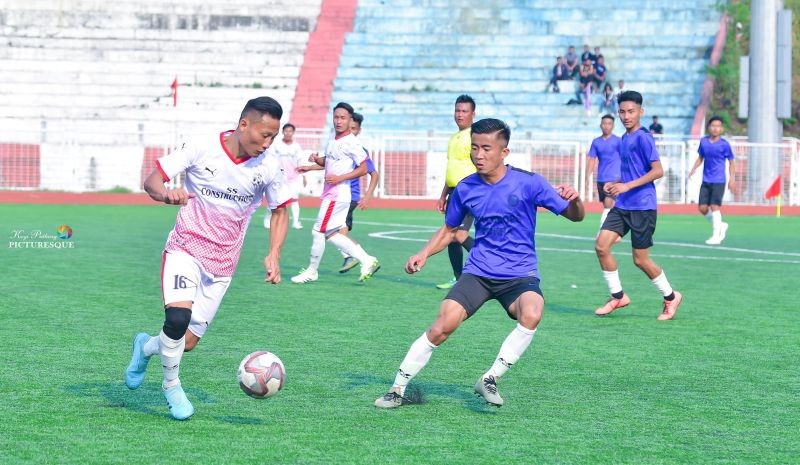 A match between Dimapur and Wokha on April 14 at Indira Gandhi Stadium, Kohima.