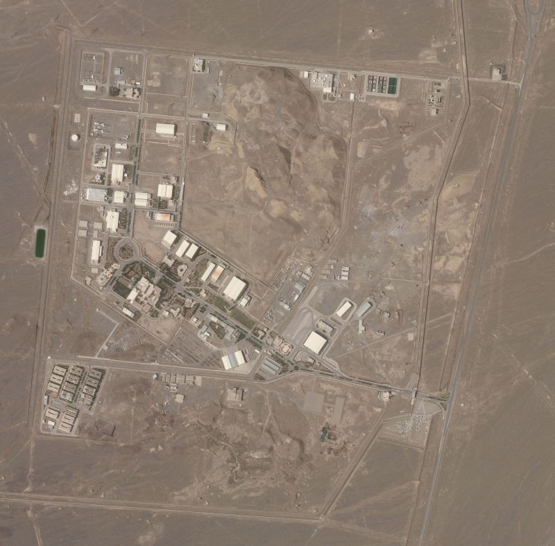 This satellite photo from Planet Labs Inc. shows Iran's Natanz nuclear facility on  April 7, 2021. Iran's Natanz nuclear site suffered a problem on April 11, involving its electrical distribution grid just hours after starting up new advanced centrifuges that more quickly enrich uranium, state TV reported. It was the latest incident to strike one of Tehran's most-secured sites amid negotiations over the tattered atomic accord with world powers. (AP/PTI Photo)