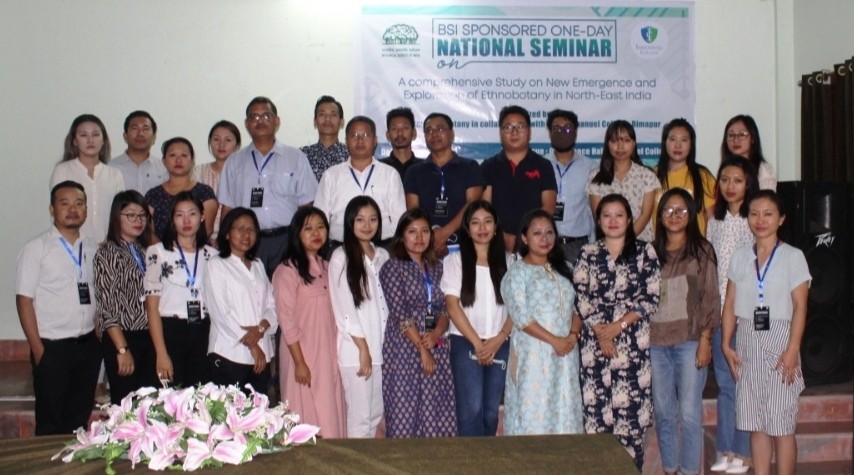 Principal, invitees, paper presenters along with the faculty members of Immanuel College on April 9. (Photo Courtesy: Immanuel College) 