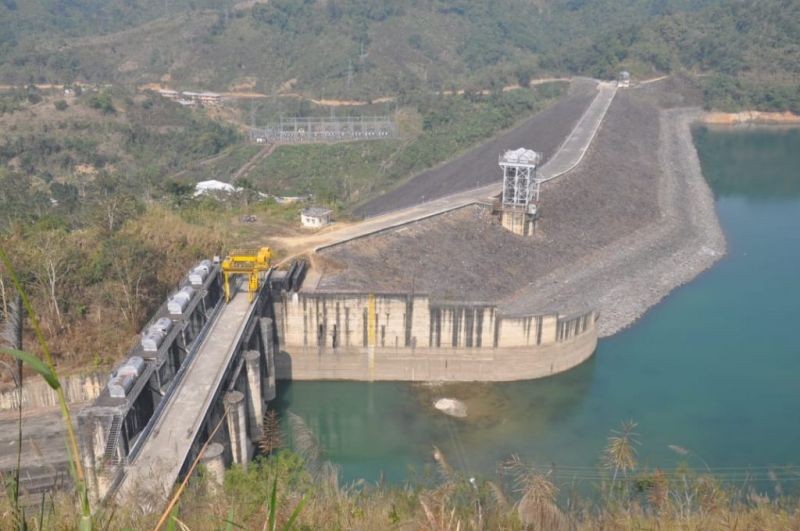 A view of the NEEPCO owned 75MW Doyang Hydro-electric plant in Nagaland’s Wokha district. (Representational image courtesy: neepco.co.in)