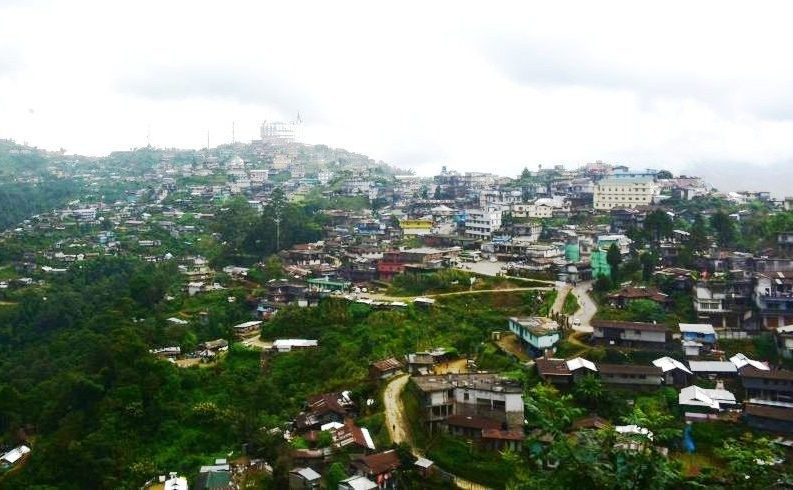View of Zunheboto district. (Photo Courtesy: zunheboto.nic.in)