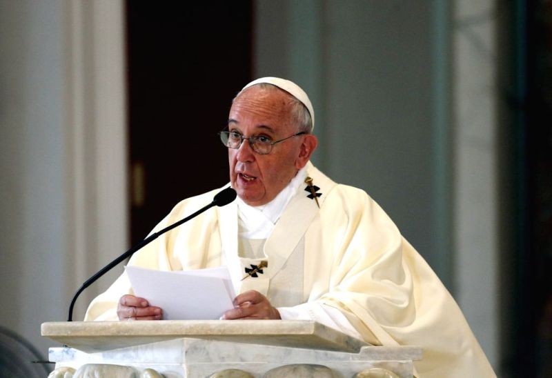 Pope Francis . (IANS File Photo)