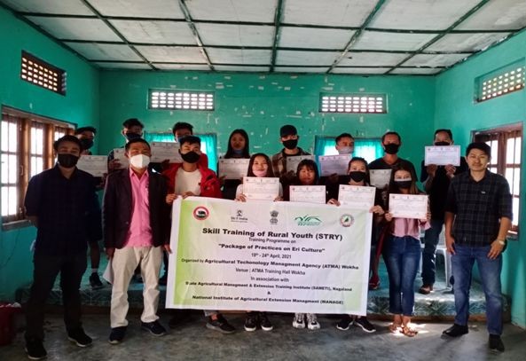 Resource person, ATMA functionaries and participants after the training programme. (Photo Courtesy: ATMA Wokha)