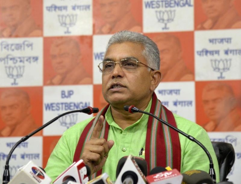 West Bengal BJP chief Dilip Ghosh. (IANS File Photo)