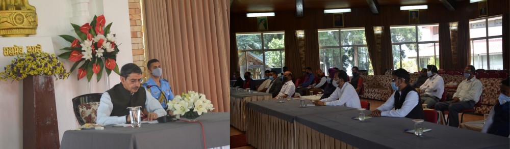 Nagaland Governor interacts with by leaders of Hindu, Muslim, Jain, Sikh, Budhist and Indigenous faiths at Dr Imkongliba Hall, Raj Bhavan, Kohima on April 20. (Photo: PRO to Governor)