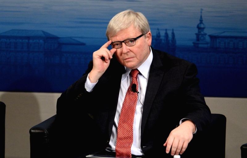 Former Australian Prime Minister Kevin Rudd. (IANS File Photo)