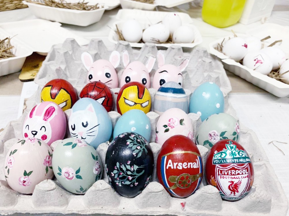 A box of Easter Eggs at a distribution table at Dimapur during Easter Sunday celebration on April 4. Easter Sunday is one of the most festive events among Christians worldwide. It commemorates Jesus Christ’s resurrection from death. (Morung Photo by Soreishim Mahong)