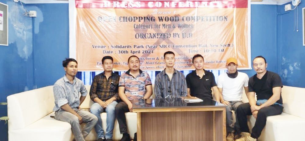 United Brothers (UB) Kohima during the press conference at Kohima on April 10. (Morung Photo)
