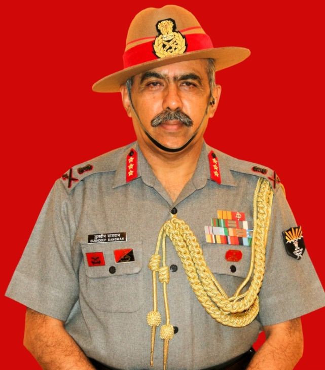 Lt Gen Sukhdeep Sangwan  (Photo Courtesy: PRO, HQ IGAR - N)