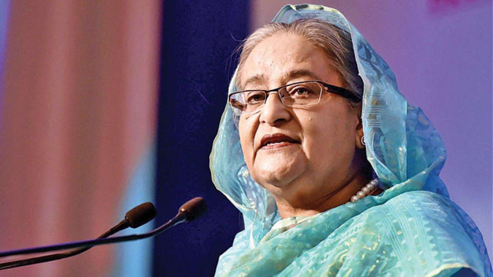 Bangladesh PM Sheikh Hasina.  PTI Photo