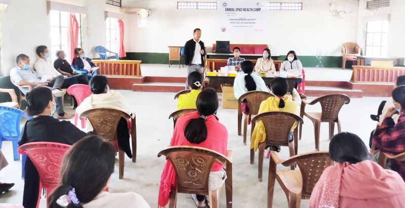 Awareness drive on African Swine Fever cum vaccination drive in Phek district