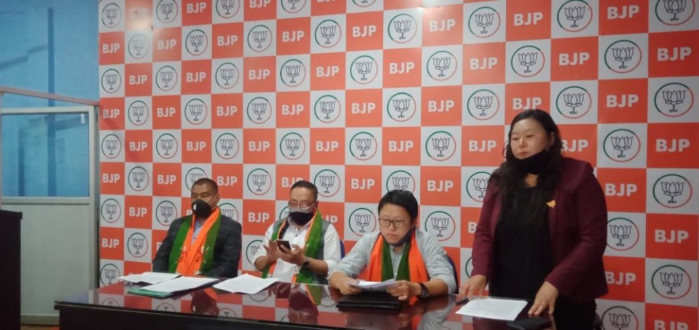 Nagaland State BJP supports  Nadda's letter to Congress chief