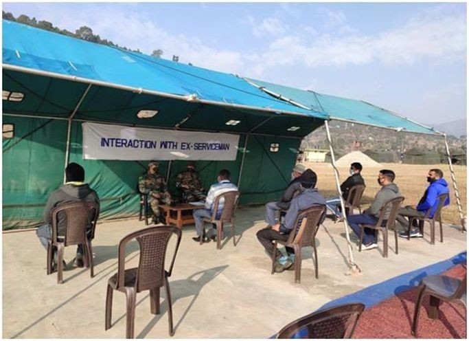 AR reaches out to ex servicemen