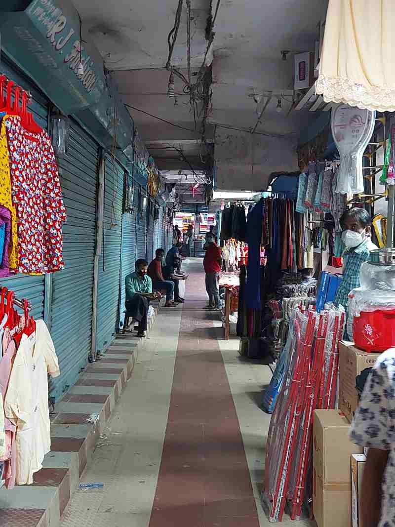 The Hazi Park Business Welfare Committee, Dimapur has implemented the order to keep open only 33% shops in Hongkong Market. (Photo Courtesy: HPBWC)