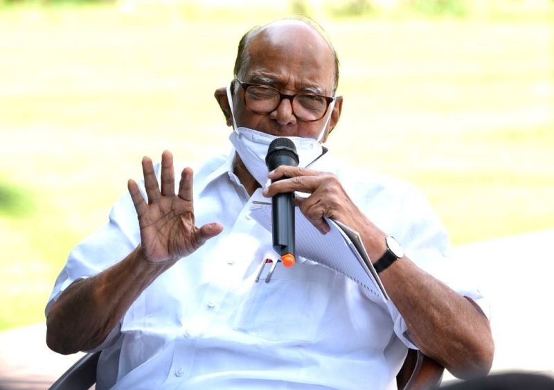 NCP chief Sharad Pawar . (IANS File Photo)