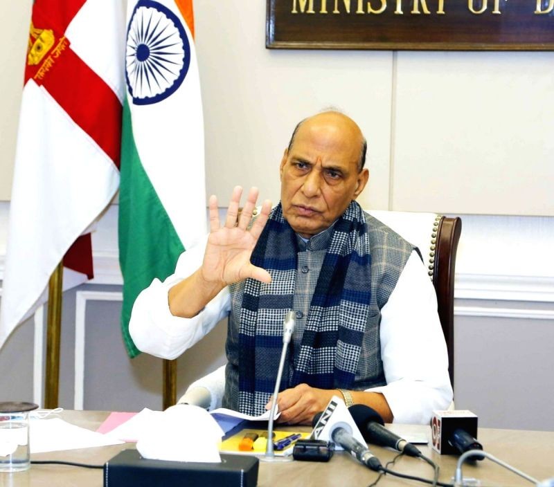 Defence Minister Rajnath Singh. (IANS File Photo)