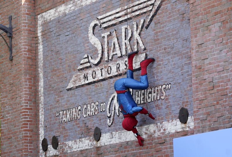 Anaheim : A Spider-Man character performs during "The Amazing Spider-Man!" show at the Avengers Campus media preview at Disney's California Adventure Park on Wednesday, June 2, 2021, in Anaheim, Calif. AP/PTI