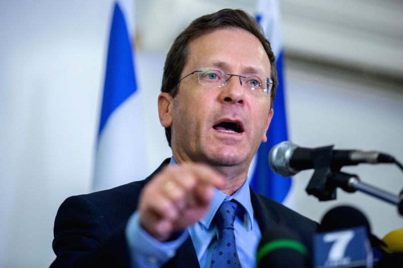 Veteran Israeli politician Isaac Herzog. (IANS Photo)