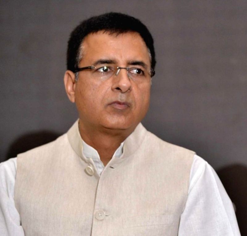 Congress general secretary and chief spokesperson Randeep Surjewala. (IANS File Photo)