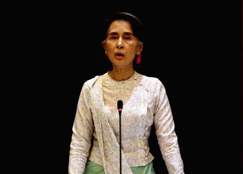 Aung San Suu Kyi . (IANS File Photo)