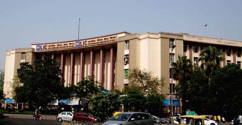 Life Insurance Corporation of India building, New Delhi. (IANS File Photo)