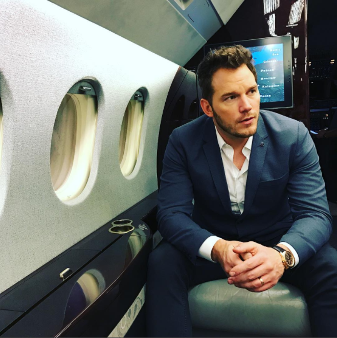 Chris Pratt. Instagram/prattprattpratt