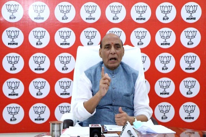 Defence Minister Rajnath Singh. (IANS File Photo)