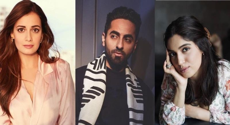 Ayushmann Khurrana, Bhumi Pednekar and Dia Mirza join #jaagore.(photo:IANSLIFE)