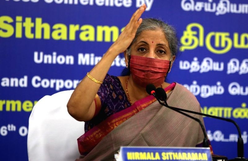 Finance Minister Nirmala Sitharaman. (IANS File Photo)