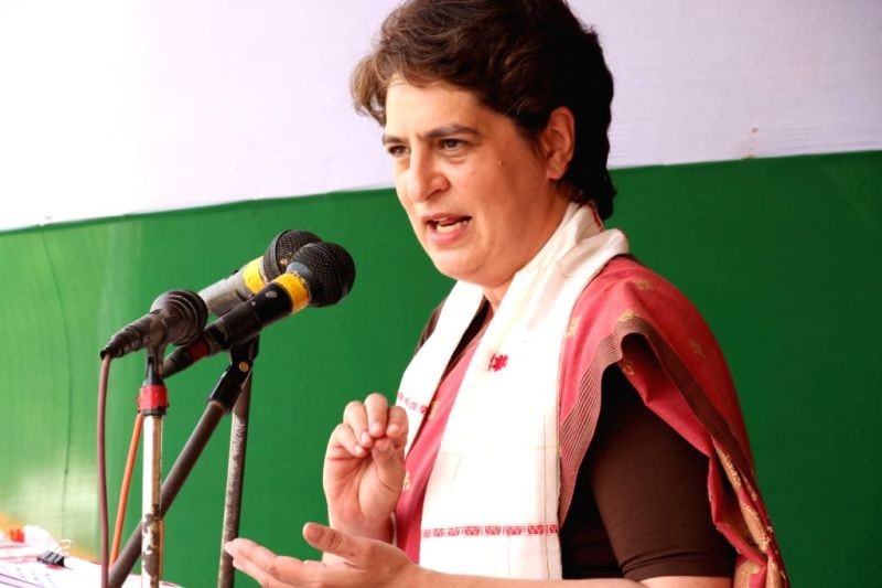 Congress leader Priyanka Gandhi Vadra. (IANS File Photo)