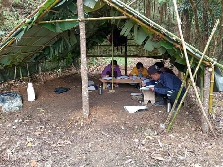 Network blues pushes Mizoram students to hilltops for online exams. (IANS Photo)