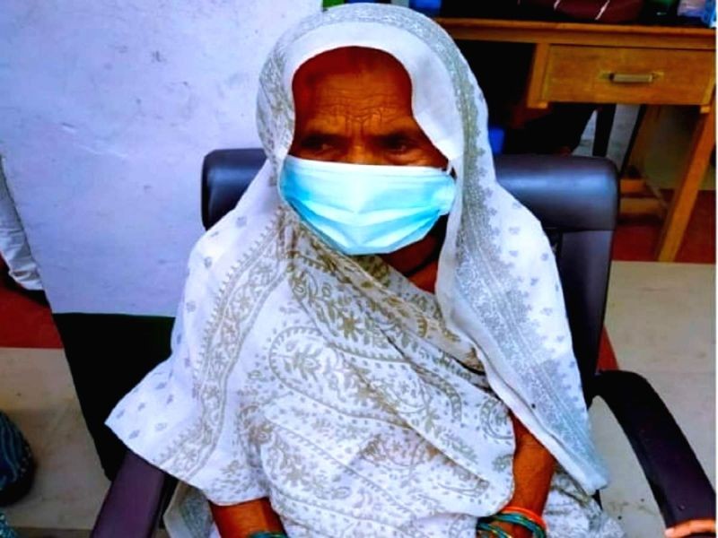 Meet Aadhaar, who took Covid jab, as her villagers ran away. (IANS Photo)