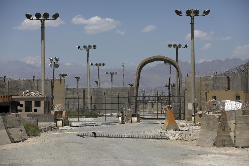 US hands Bagram Airfield to Afghans after nearly 20 years. (AP Photo)